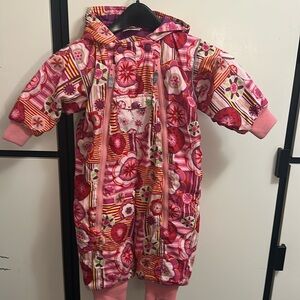 Hanna Andersson - one piece insulated snow suit/winter jacket.
